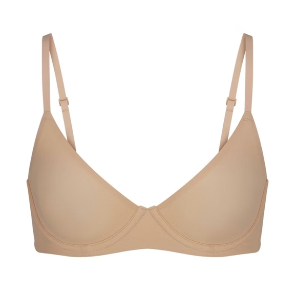 SKIMS Other - SKIMS Fits Everybody Unlined Demi Bra Tan Women's 36B